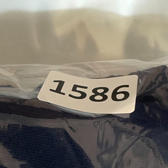 Crown & Ivy Womens Blouse Top Navy Eyelet Grandma Cottagecore Barn Coquette XL - Picture 11 of 11